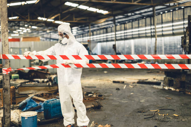 Professional Drug Lab Cleanup technician working in Pulaski, TN